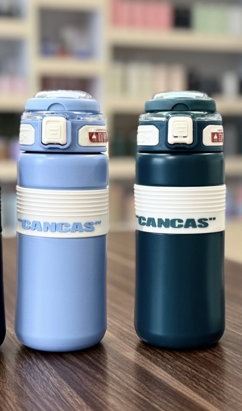 قمقمه ی داخل استیل ورزشی برند CANCAS